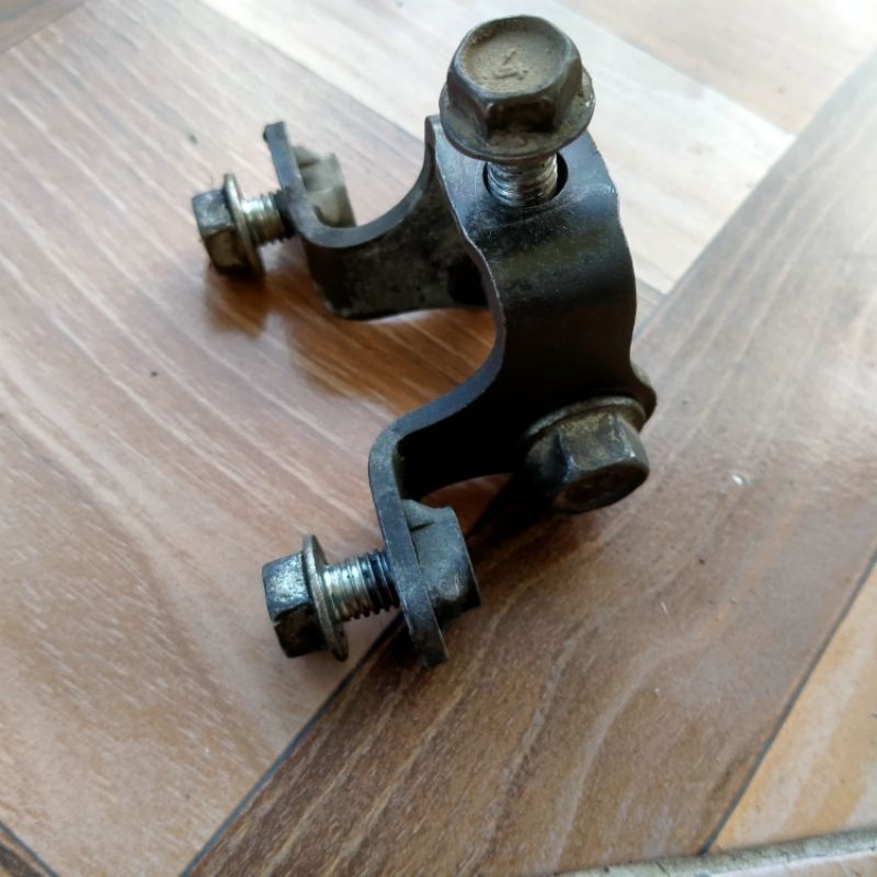 Breket mesin ninja RR Mono Z250 SL KLX D-Tracker 250 engine mounting monting dudukan baut