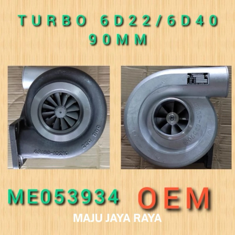 TURBO CHARGER MITSUBISHI FUSO 6D22/6D40 90MM TURBO CHARGER ME053934 OEM