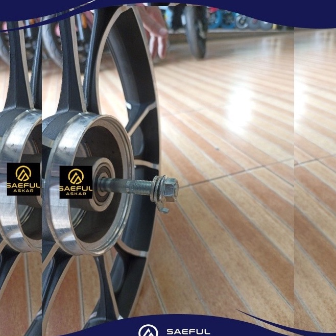 Paket Khusus  As Roda Depan Sepeda Listrik