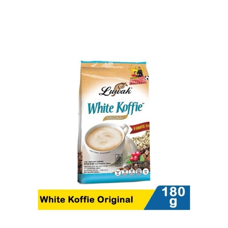 

Luwak White Koffie (9+1) 180G