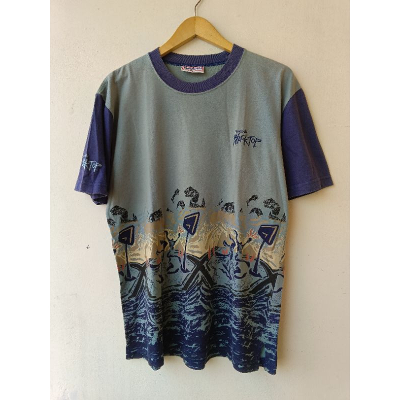 Vintage 90s Reebok Blacktop Basketball ( Size S Luar 70x55 )