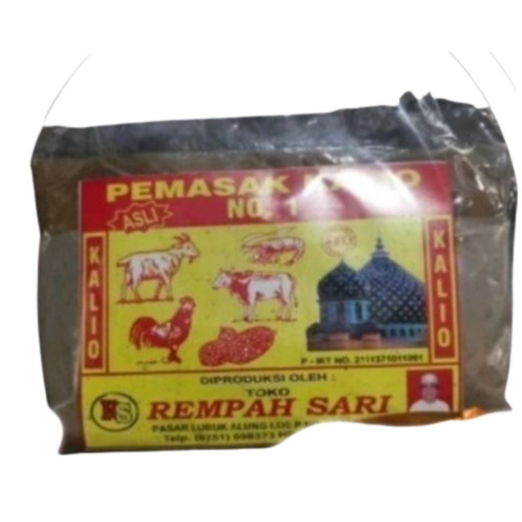 

Bumbu Kalio Gulai Daging Rempah Sari 500 Gr Asli Pariaman