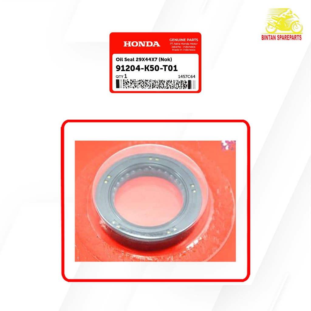 Seal Kruk AS Oil Seal 29X44X7 (Nok) 91204 K50 T01