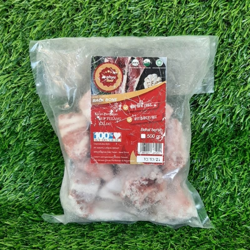 

Punggung Back Bone Wahyu Beef 500gr