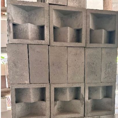 roaster minimalis motif zig-zag/roaster beton motif simple