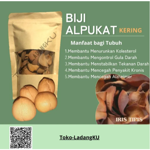 

BIJI ALPUKAT KERING MURAHH!! 200grm (iris Tipis)