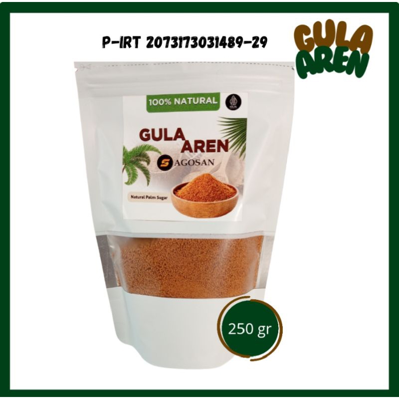 

GULA AREN SAGOSAN/SEMUT TANPA CAMPURAN 250 GR