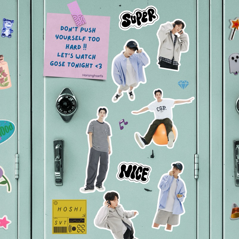 

Hoshi Y2K Glitter Sticker A6 waterproof