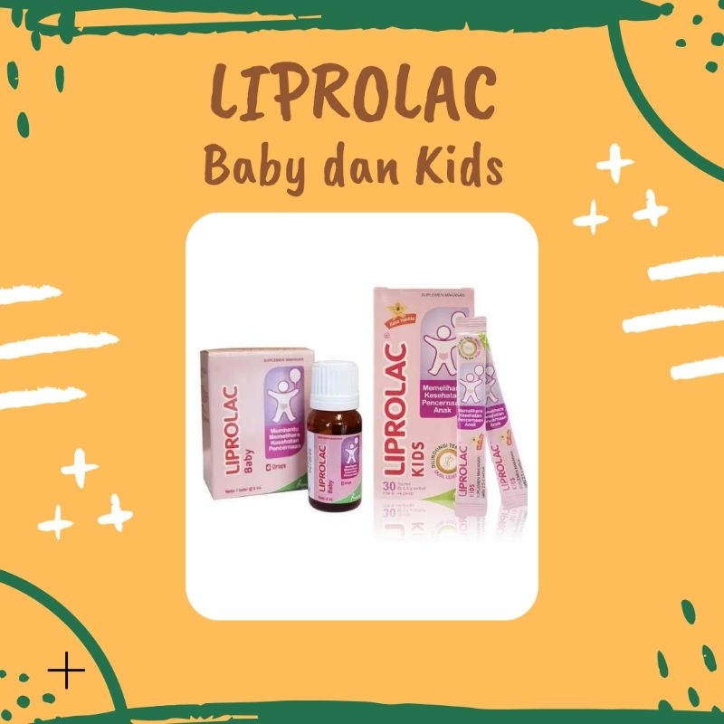PROMO Liprolac Baby dan Liprolac Kids sachet box