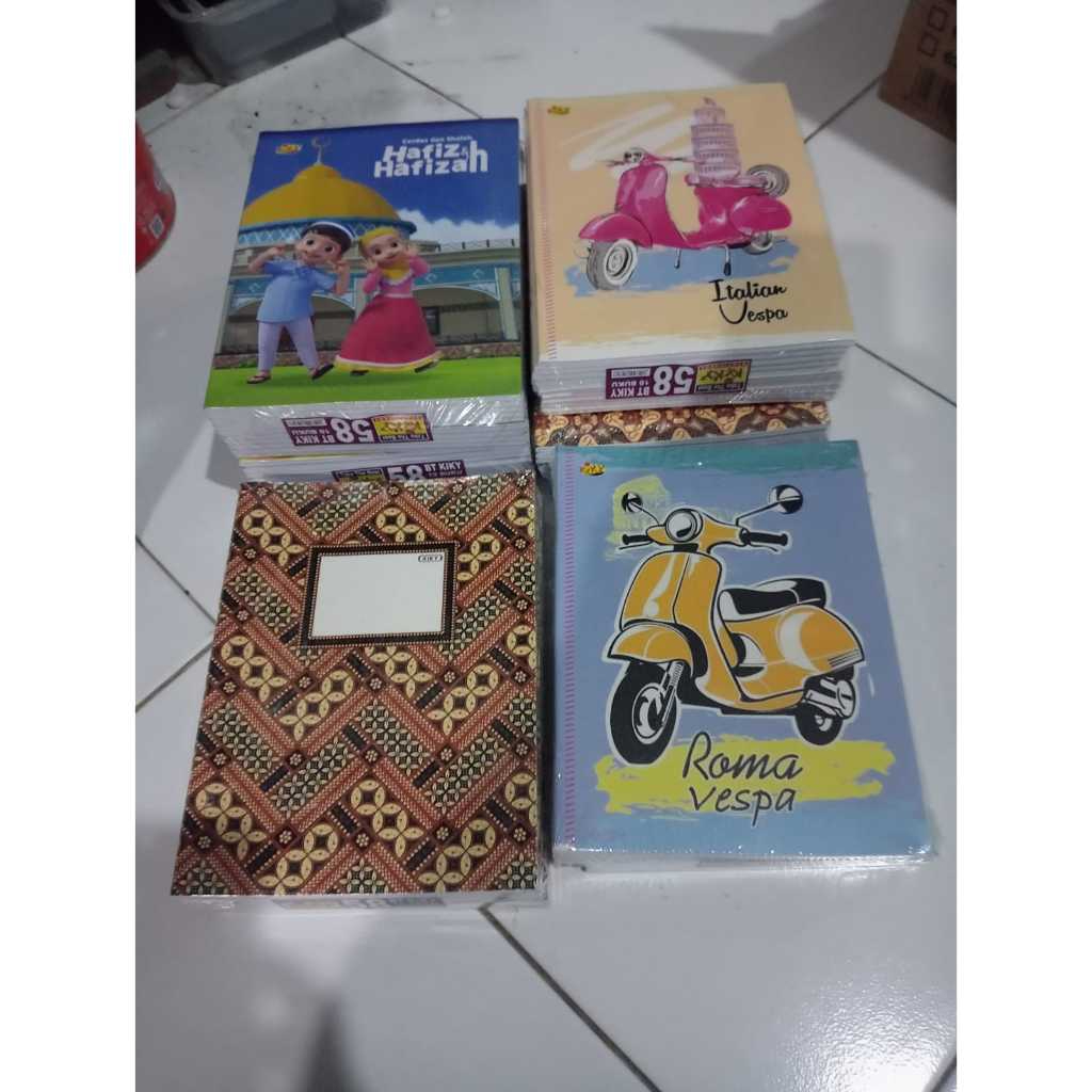 

BUKU TULIS BUKU SEKOLAH PER 10 BUKU ISI 58 LEMBAR