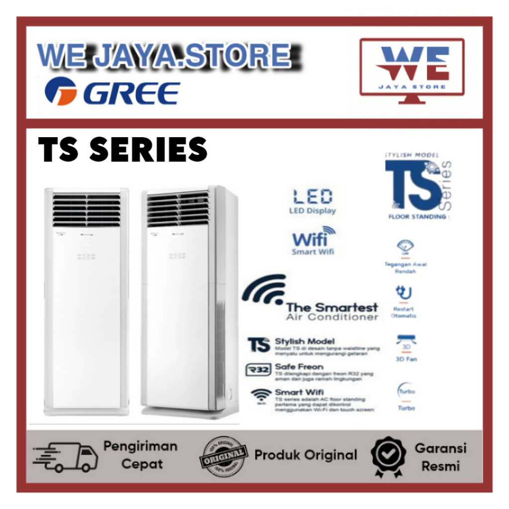 AC FLOOR STANDING GREE 3PK-5PK TS SERIES