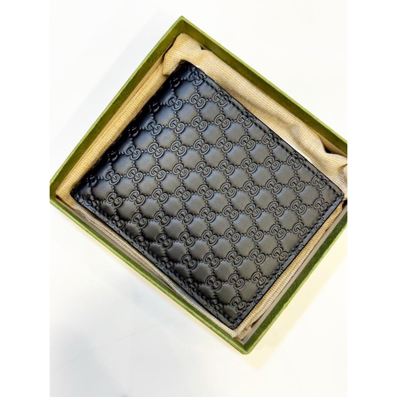 Gucci men all card bifold wallet Black