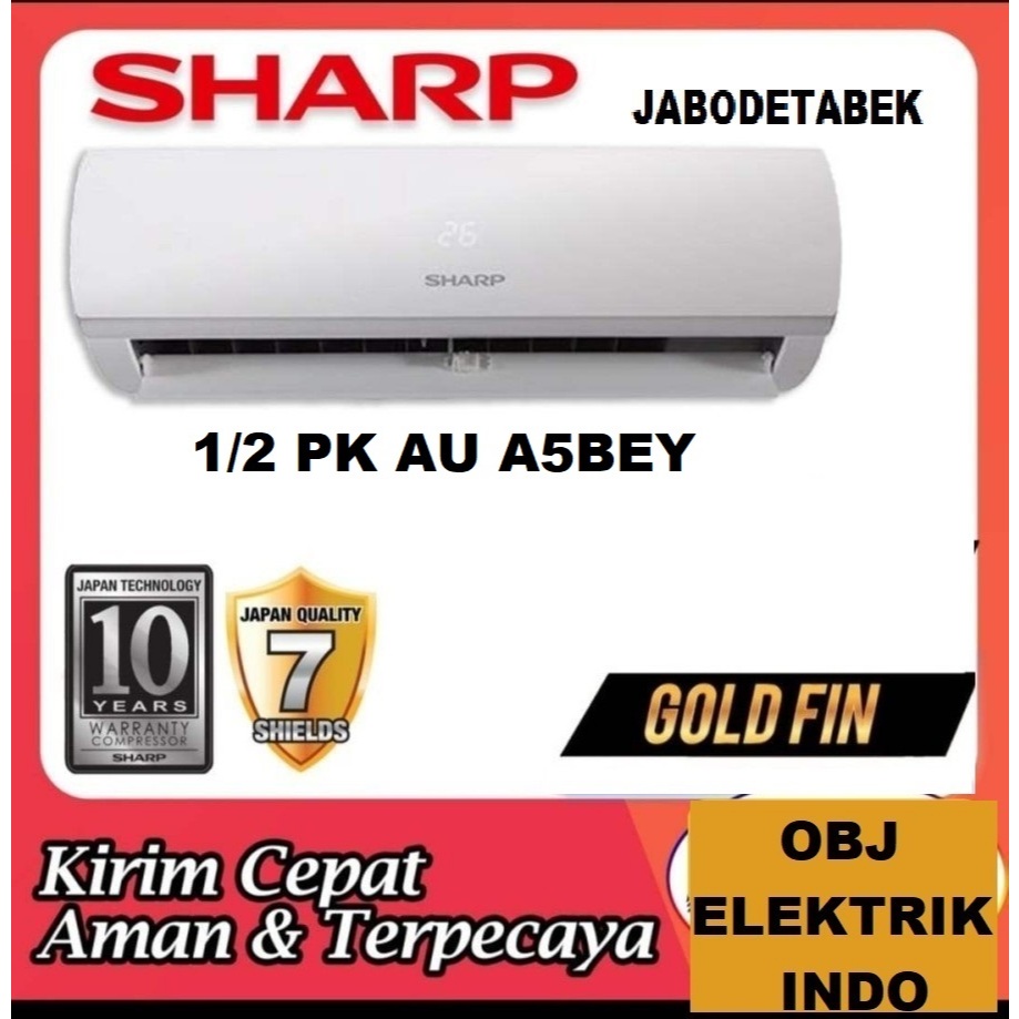 AC SHARP 1/2 PK AU A5BEY UNIT ONLY