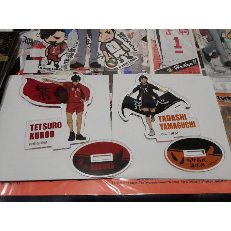 Standee Haikyuu Kuroo Yamaguchi