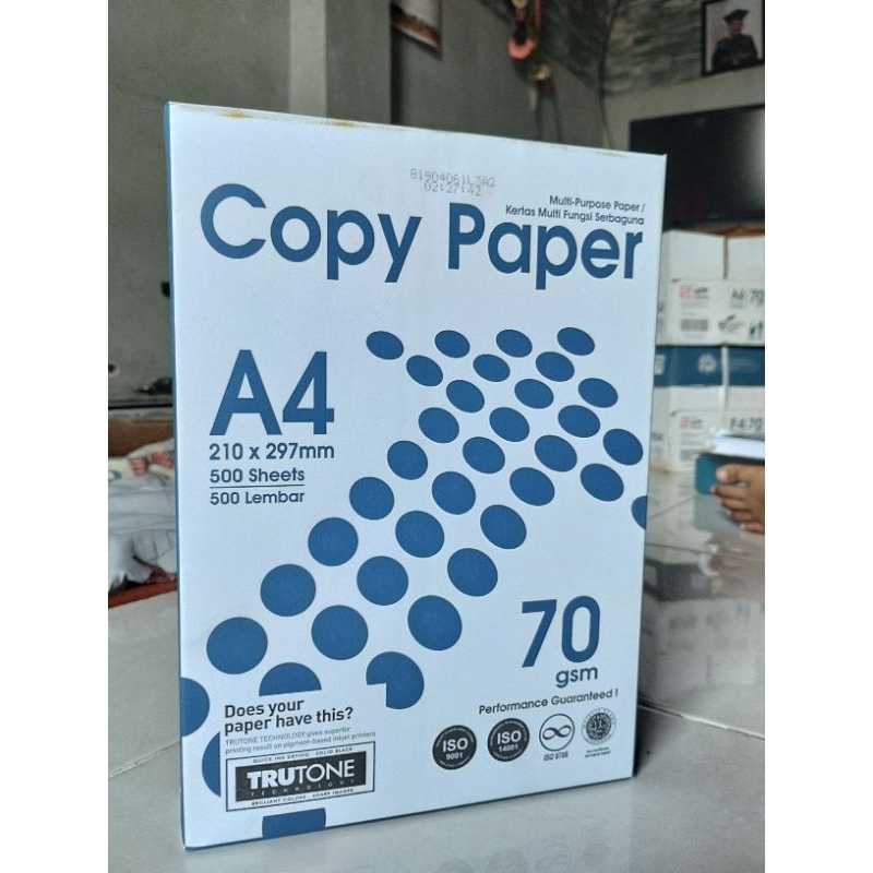 

TERMURAH Kertas HVS A4 70 gsm/ 100 pcs