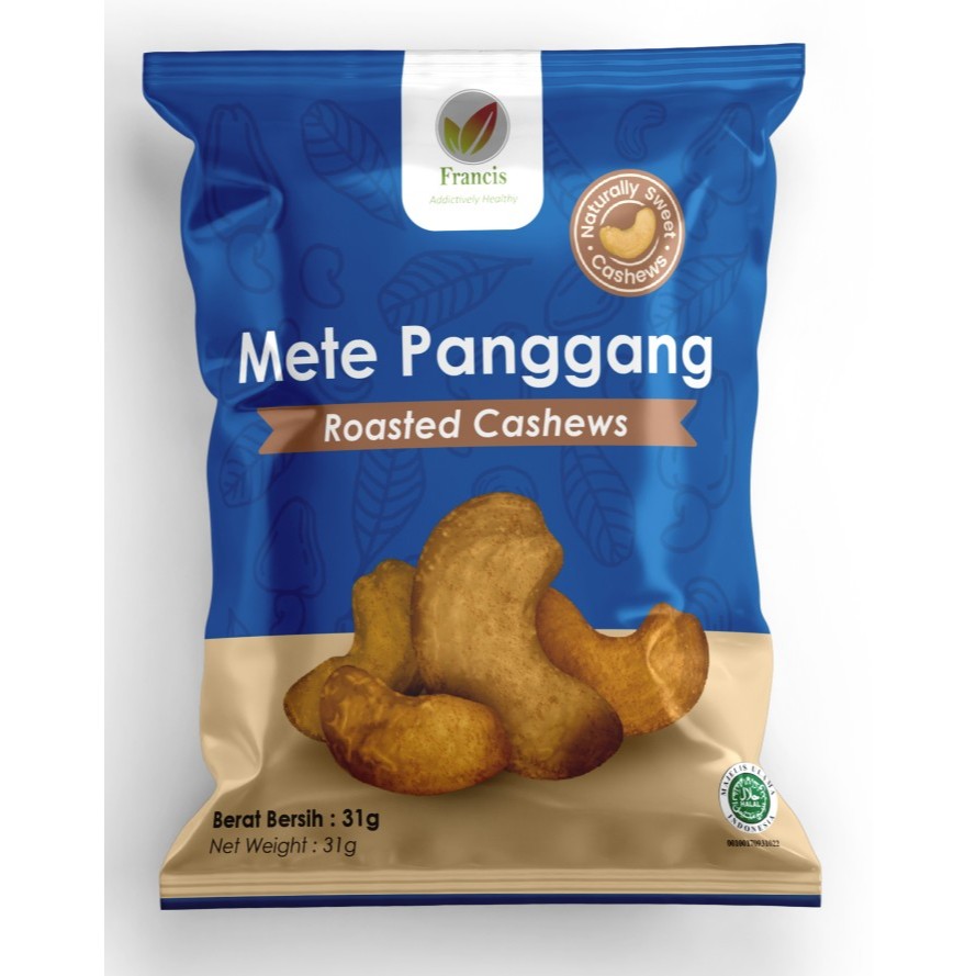 

Francis - Mete Panggang / Roasted Cashews | Small Size