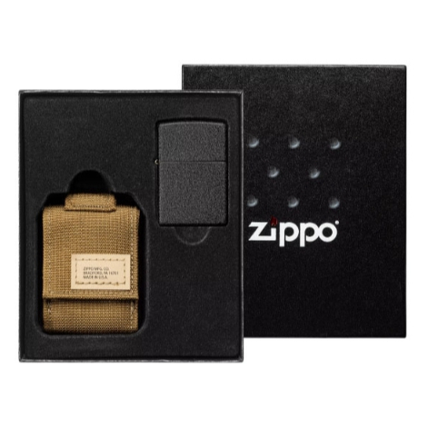 Zippo Original 49401 Tactical Pouch with Black Crackle