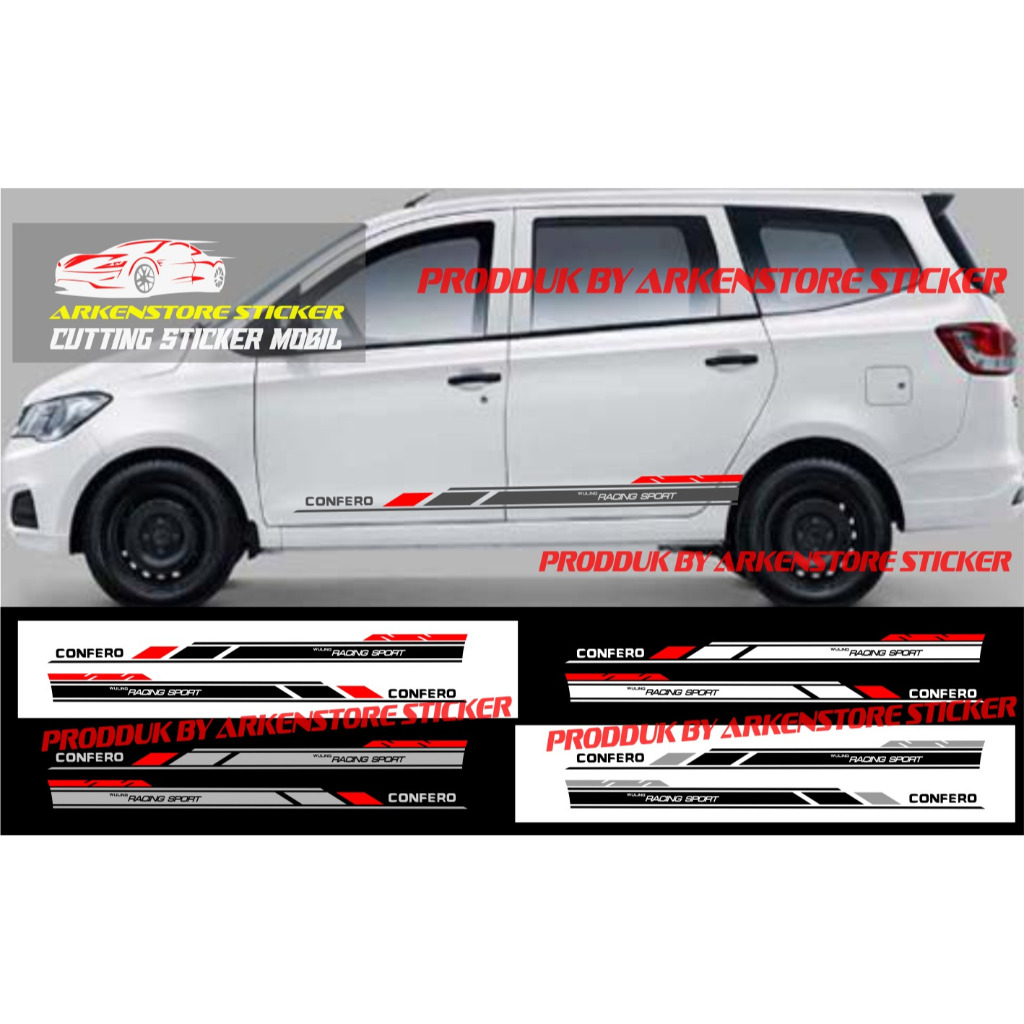 Sticker wuling confero sticker stiker mobil confero sticker list confero