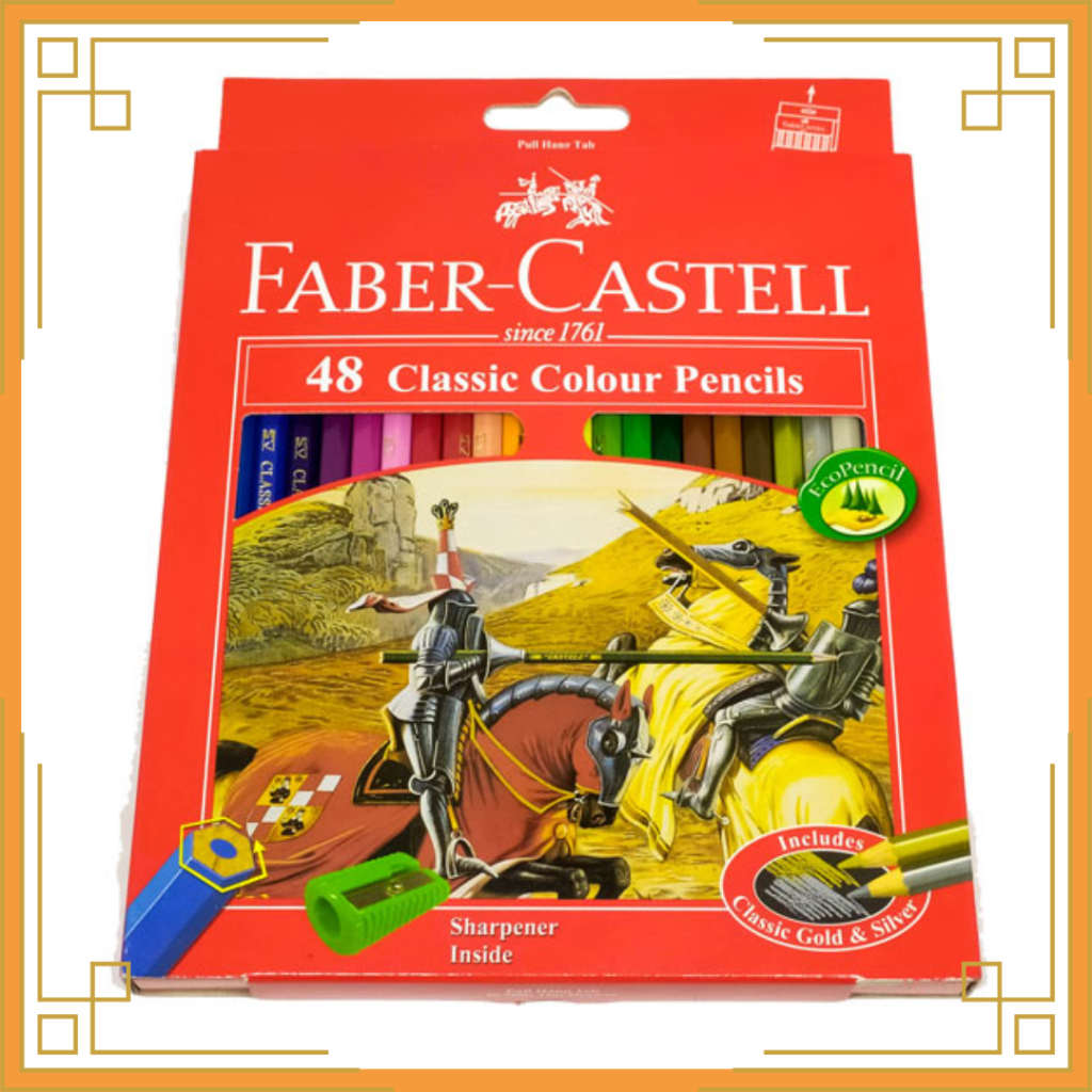 

FABER CASTELL Pensil warna classic 36 dan 48
