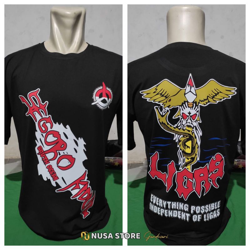 Kaos LIGAS SEGORO KIDUL LAWASAN/Katun combed