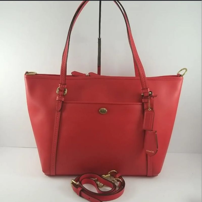 Clearance sale Coach peyton tote red