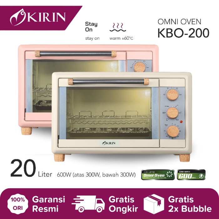 Kirin Omni Oven KBO-200 oven listrik kirin 20 liter