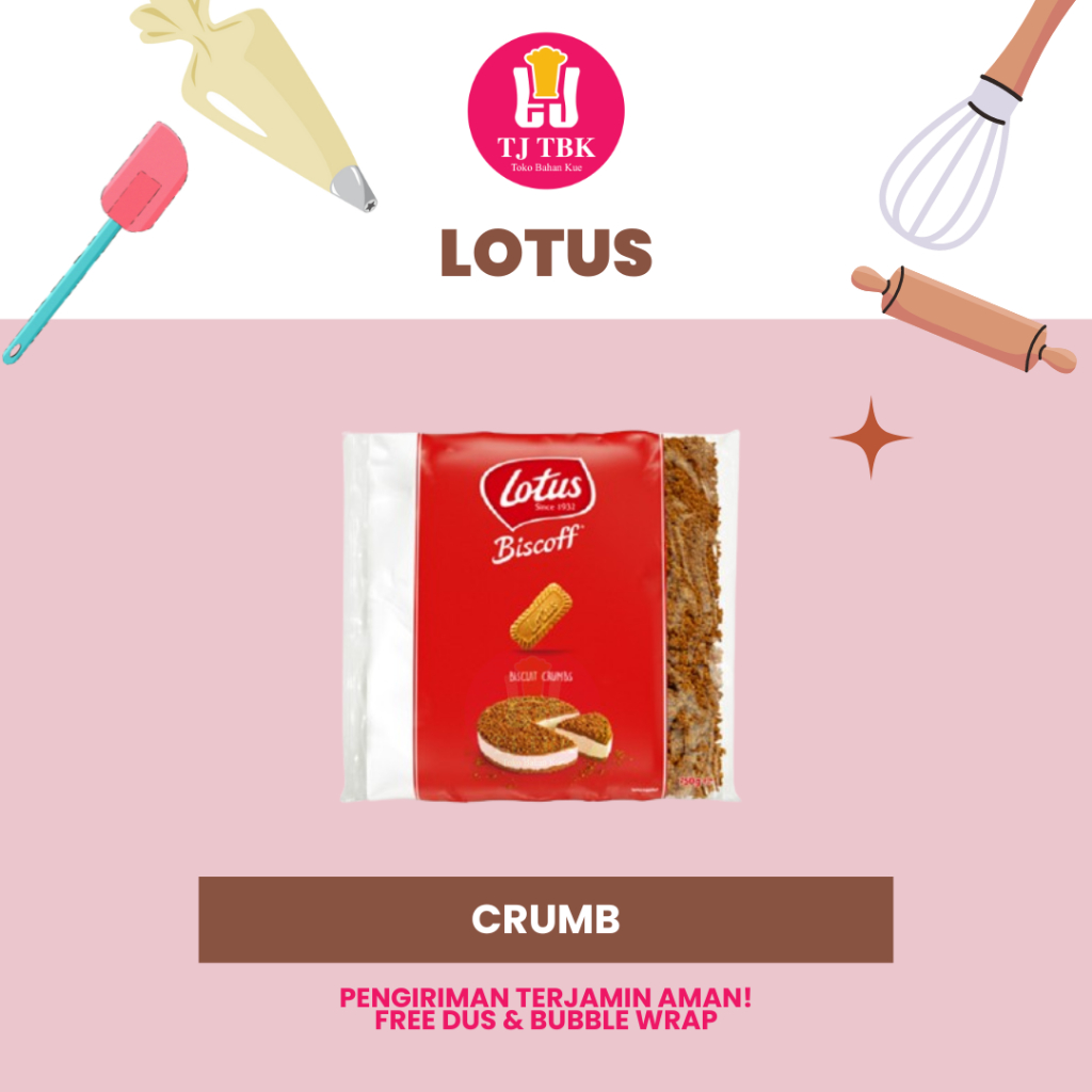 

Lotus Biscoff Biscuit Crumble 750g