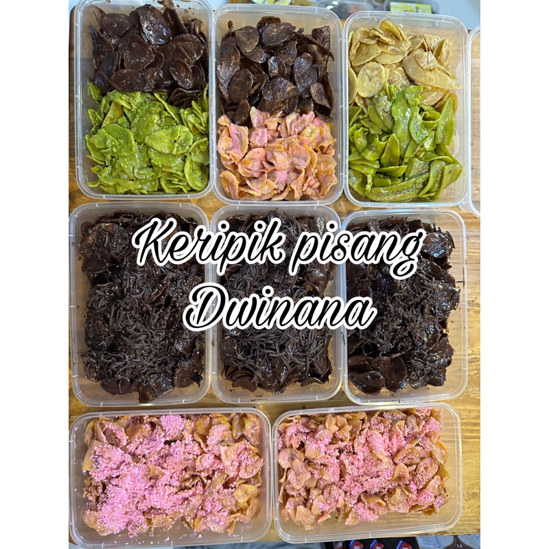 

Keripik lumer dwinana full topping bisa mix rasa kemasan 250gr