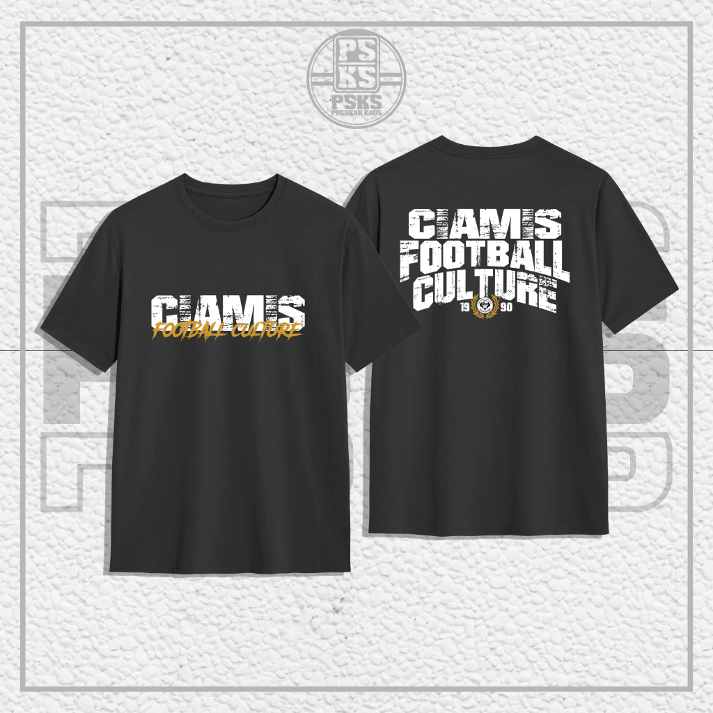 Kaos Baju Suporter PSGC Ciamis Football Culture 1990