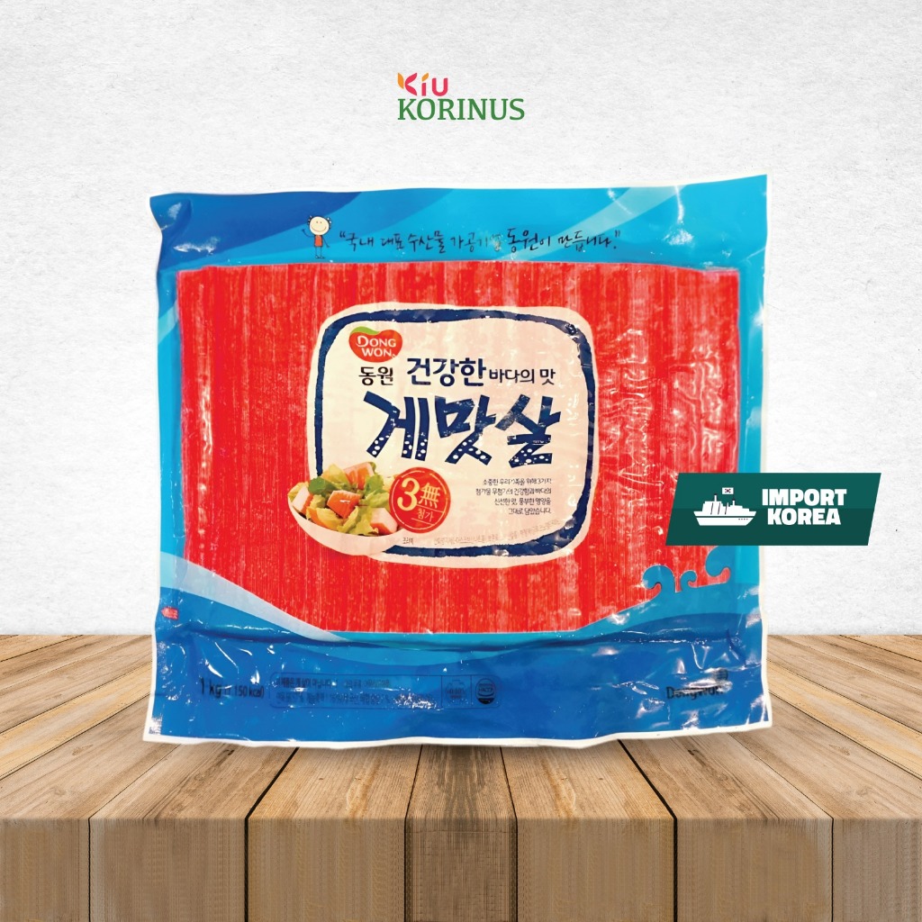 

K- DONGWON Imitation Crab Stick/Stik Kepiting 1 kg.