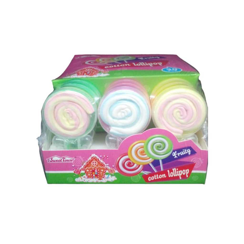 

Lianggui Cotton Lolipop Marshmallow 3gr - Pak Isi 30 Sachet