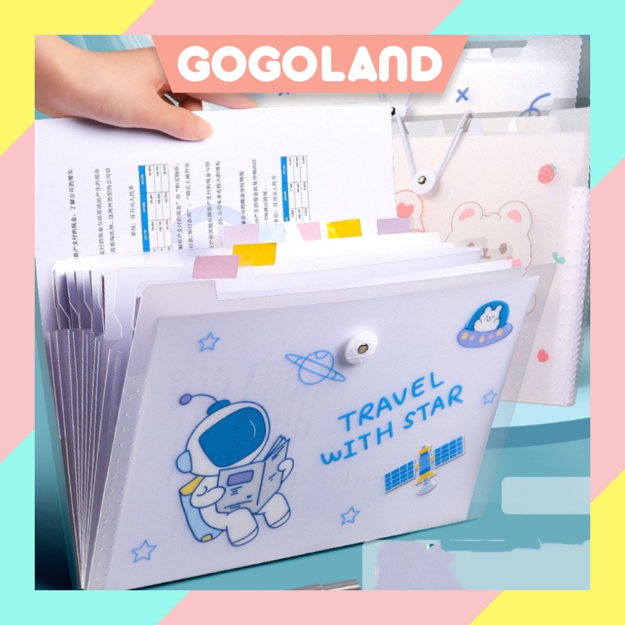 

⭐Gogoland⭐ Map Plastik / Folder A4 Cute Motif R1115