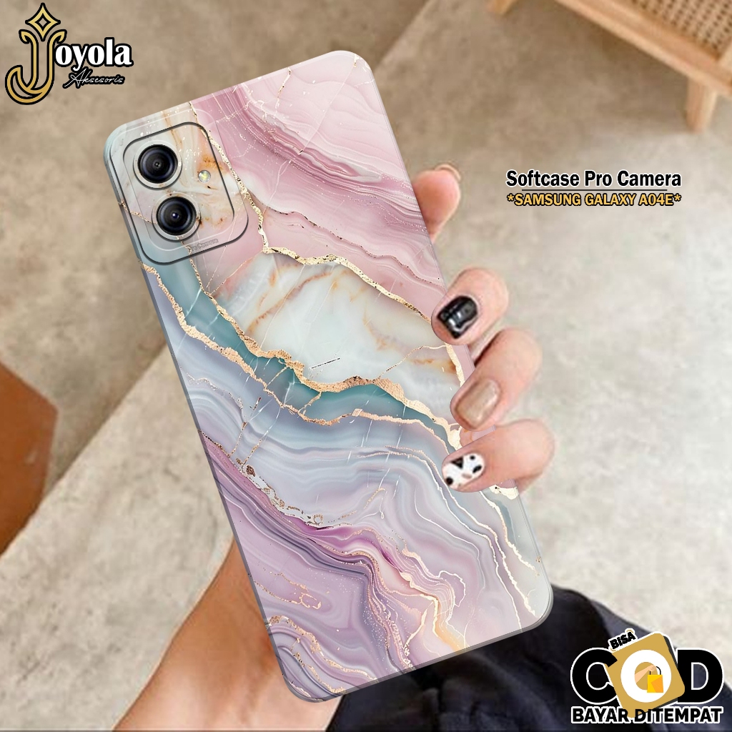 Case Samsung Galaxy A04E - JOYOLA - Case Abstrak - Softcase Samsung Galaxy A04E - Pro Camera - Casin