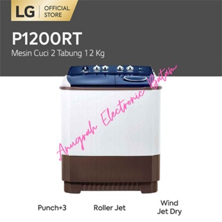 Mesin Cuci LG 12 KG 2 Tabung LG P1200RT 12KG BATAM