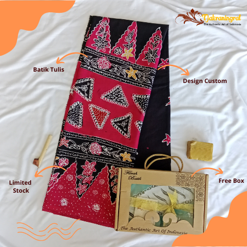 Batik Tulis Madura SAN0047 free box
