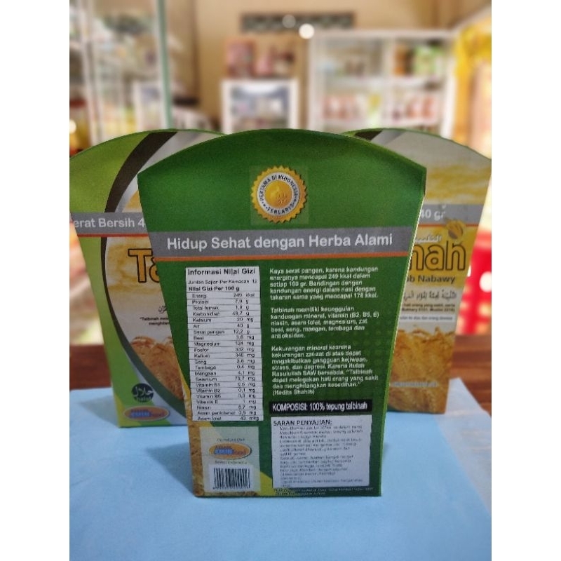 

Talbinah 100℅ tepung talbinah alami - baik untuk lambung