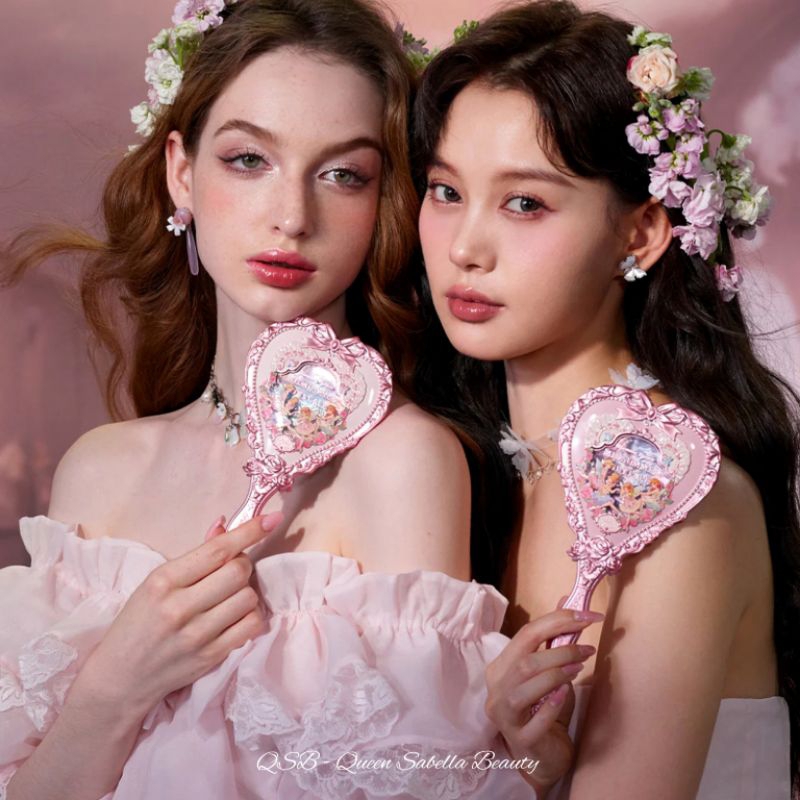 QSB [READY] Flower Knows Hand Mirror Midsummer Fairytales Series  | Cermin | Kaca Rias | Cermin Tang