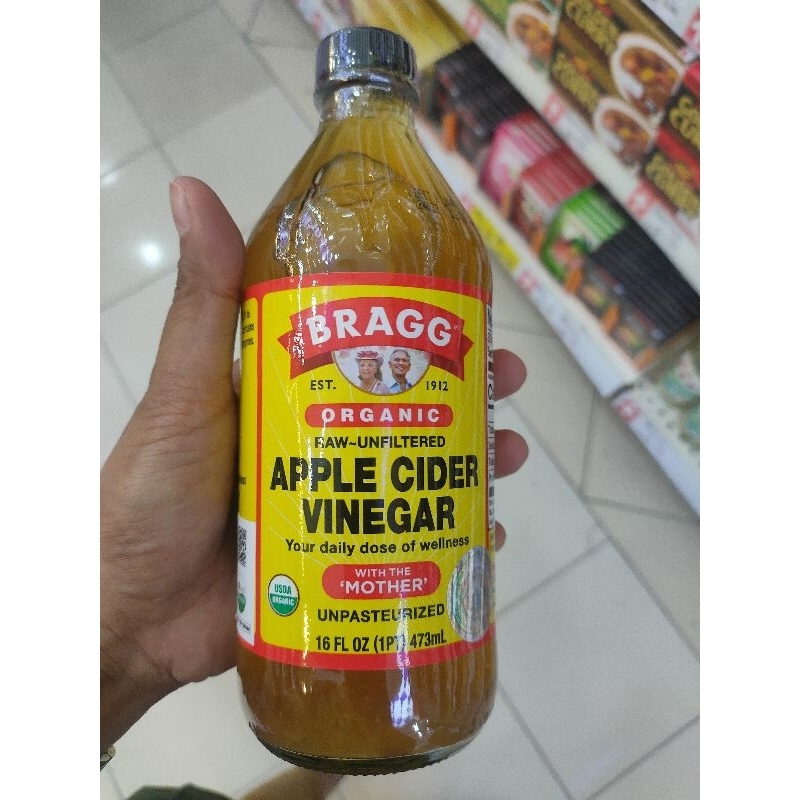 

Bragg Organic Apple vinegar/Cuka Apel 473ml