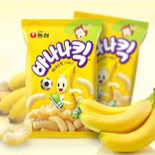 

NONGSHIM Banana Kick Snack Makanan Ringan Rasa Pisang 45gr