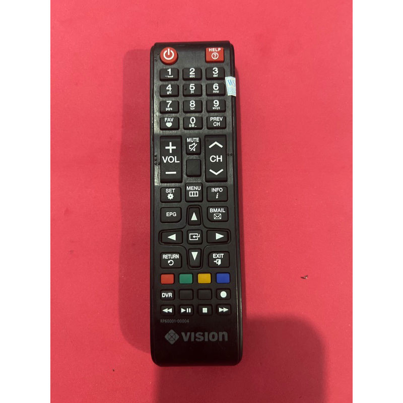 REMOTE REMOT RECEIVER PARABOLA MNC VISION RP60001-00004 ORI