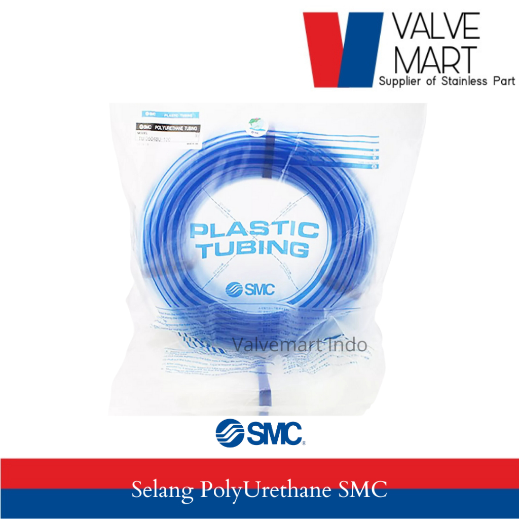 Selang PU POLYURETHANE SMC 6mm x 4mm Hose Tube Pneumatic TU0604BU