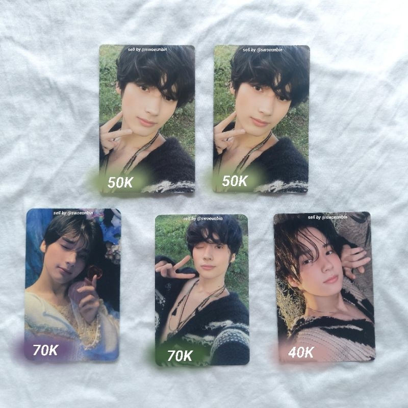 Photocard Official TXT - Tomorrow X Together (Huening Kai The Name Chapter :Temptation Lucky Draw Al