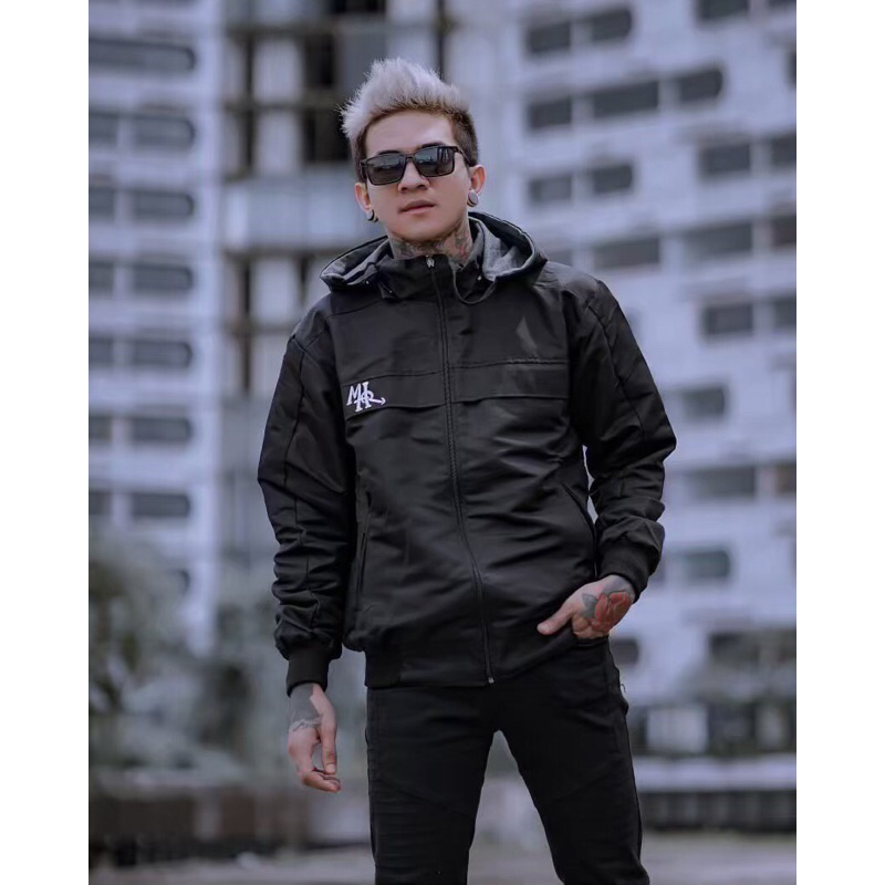 JAKET PARASUT MODEL STREET RIDERS