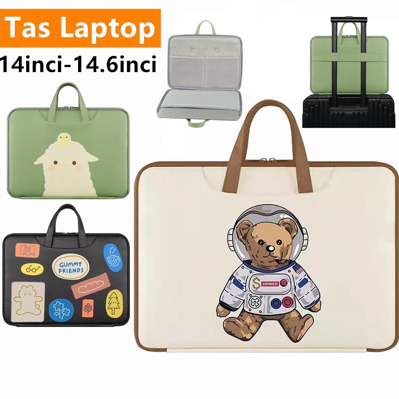 KODE M7H2 Tas Laptop 14 inch For Macbook 14 142 146inch Cover 11 12 13 inci Jinjing Leptop Tas Case 