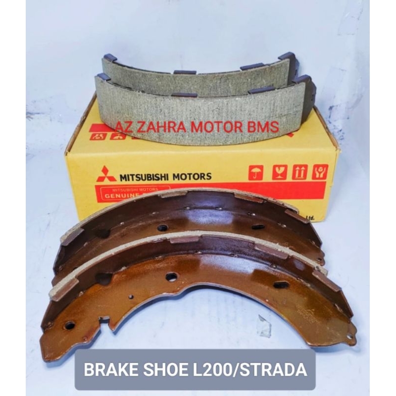 BRAKE SHOE L200/L 200/L-200/KAMPAS REM BELAKANG L 200/STRADA ORIGINAL THAILAND