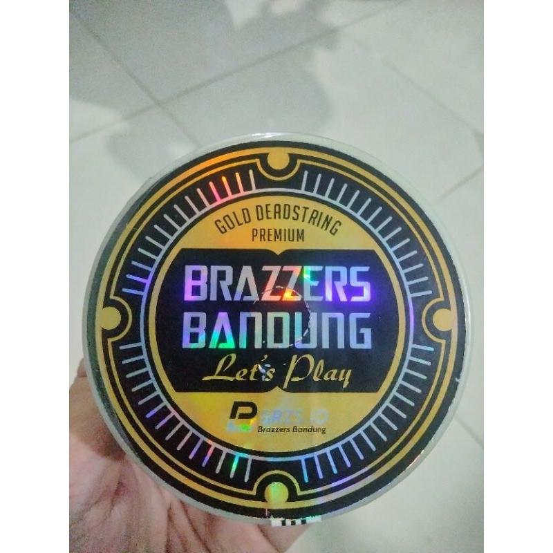GELASAN MATOT BRAZZERS "LET'S PLAY" 3000 YARD BAHAN GOLD PREMIUM 022 KHUSUS TURNAMEN