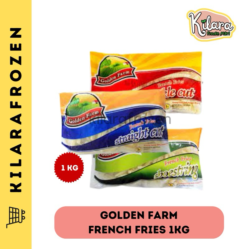 

GOLDEN FARM SHOESTRING 1KG / KENTANG BEKU / FRENCH FRIES