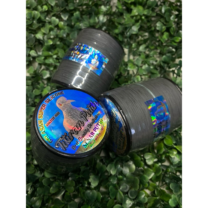 SENAR GELASAN LAYANGAN SUPER SILICONE TITIRAN PUTIH MATOT PUTIH 022