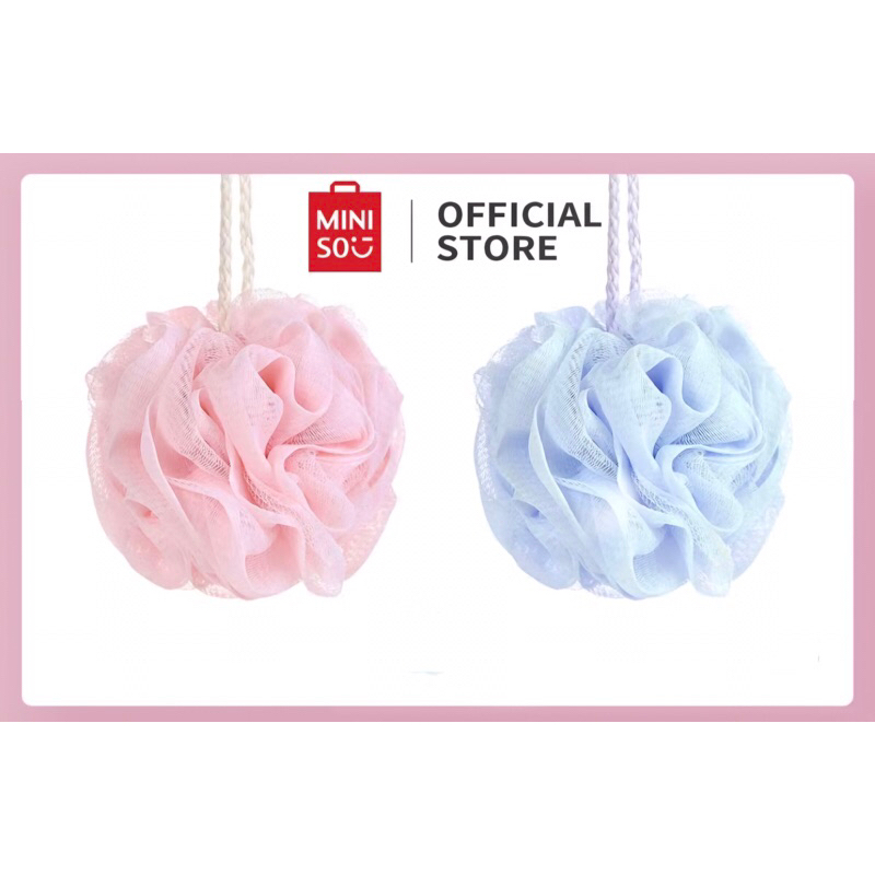 Spons mandi MINISO (isi 2 Pcs)
