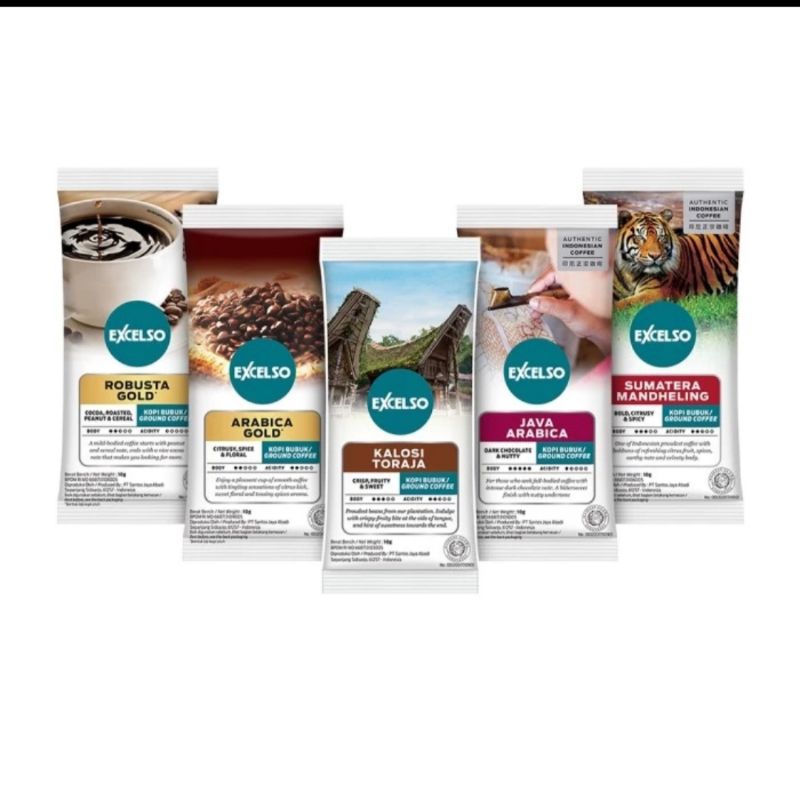 

ECERAN - Excelso kopi single serving Sumatera Mandheling / Kolasi Toraja